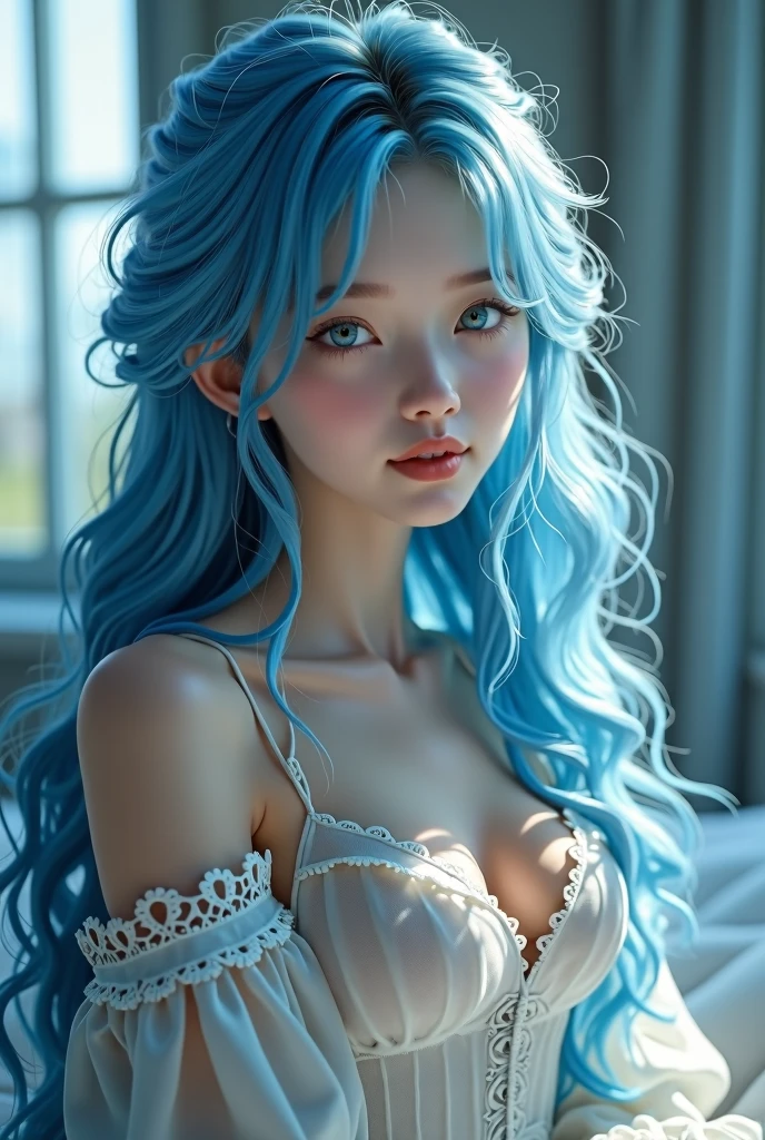 (((masterpiece))), (((best quality))), ((ultra-detailed)), (hyperrealistic), (highly detailed CG illustration), ((extremely delicate and beautiful)), sharp, cinematic light, 1girl, solo, graceful and enchanting figure, radiating an aura of elegance, intricate facial features, mesmerizing eyes with vibrant colors and delicate shading, white hair, (ahegao:1.4), (ahg:1.2), climax face, (rolling eyes:1.4), (reaching the climax:1.4), DDbitlip, clothing with elaborate patterns, flowing fabrics and rich textures, off shoulder, off-the-shoulder, reflecting a blend of fantasy and contemporary fashion, downblouse, environment showing mystical realm filled with magical elements, vibrant colors, dynamic lighting, detailed background elements to create a sense of depth and immersion , latest trends in anime art, lighting effects, from the top artists on ArtStation and their exceptional execution of various art styles and themes , (cowboy shot:1.4), high-resolution artwork to showcase intricate details and clarity