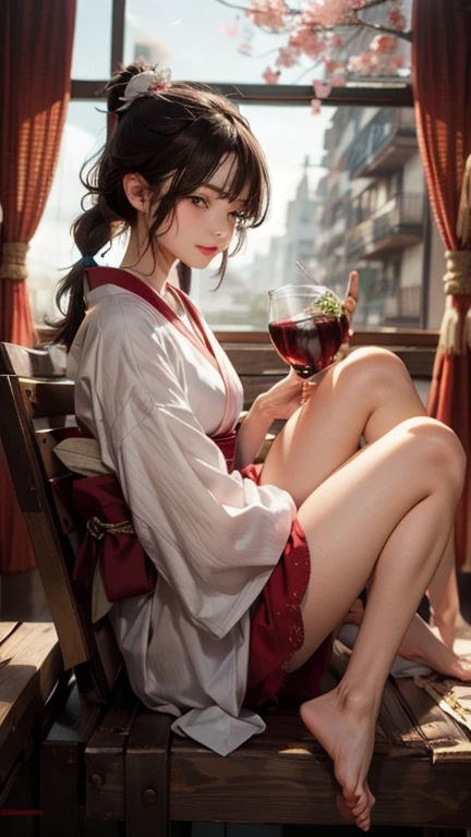 （in 8K. ＨＤＲ.Hyper-Realism、Masterpiece 1.4、Live Photo 1.4, Best quality1.4, Ultra Detailed 1.4、​masterpiece:1.4、Insanely detailed、Perfect Shading、Solo Photography、Sony、50mm Lens、full body photographed）、（Maids、、huge smile、bloodstained clothes、Bloody bright red bathtub、Bathtub with plenty of internal organs、the whole body is covered in blood,,,,,,Meat and bones scattered on the floor）、（White Maid Clothes、Gothic lolita、bow ribbon、Black 8 Hole Boots）、（a short bob、Okappa、small tits、muscular body、5 fingers on the hand）、（Spooky ruins）