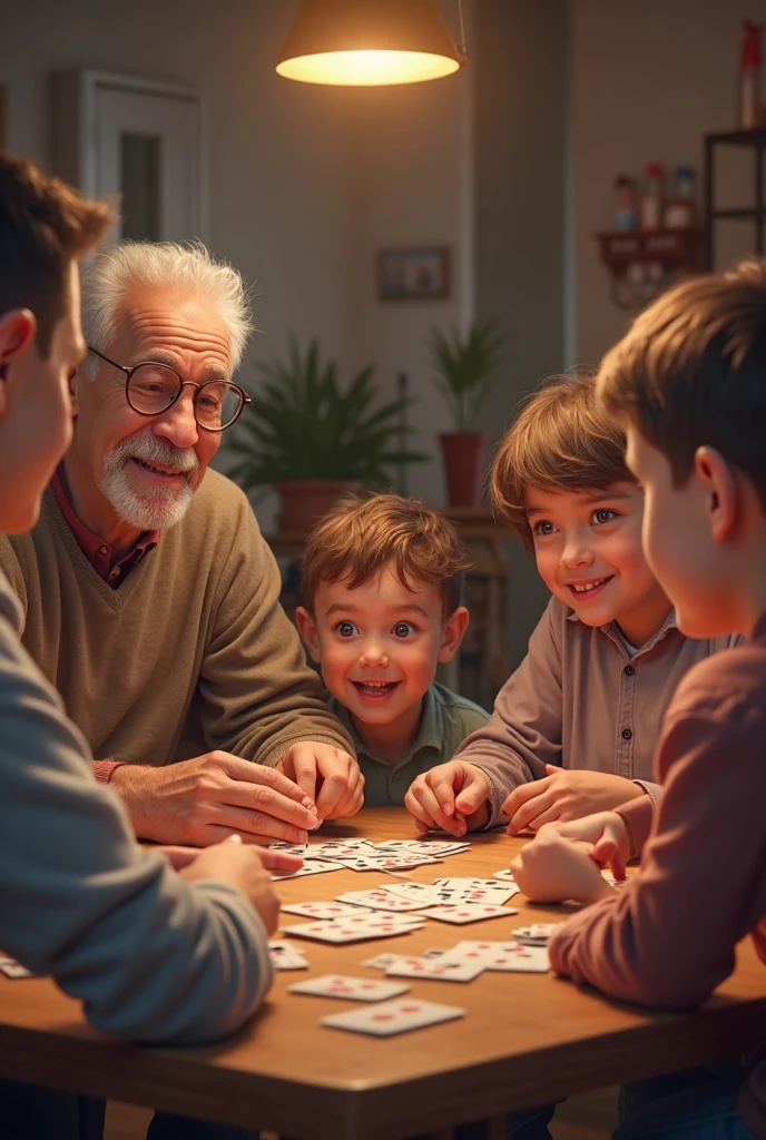 POOR FATHER TEACHES HIS CHILDREN TO SAVE MONEY