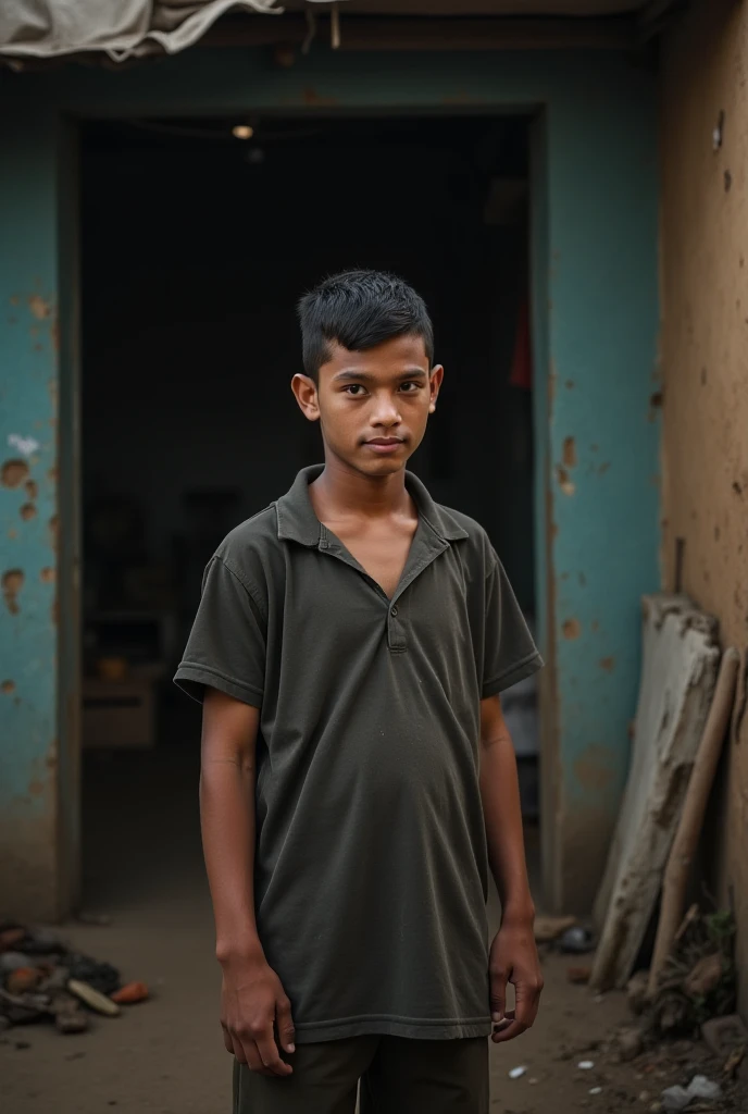 Indian poor "boy". Wait 'room'