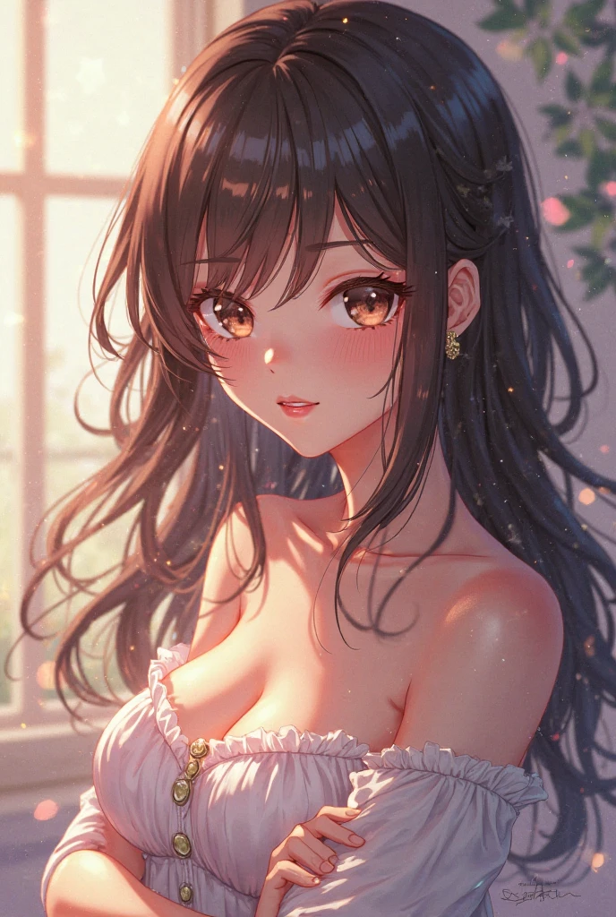anime girl, naked