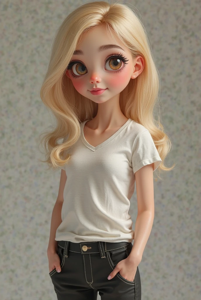 (ohwx woman) <lora:MiaMalkova:1> in white dress, plastic Anime Figure Adult Collection Model Doll Toys