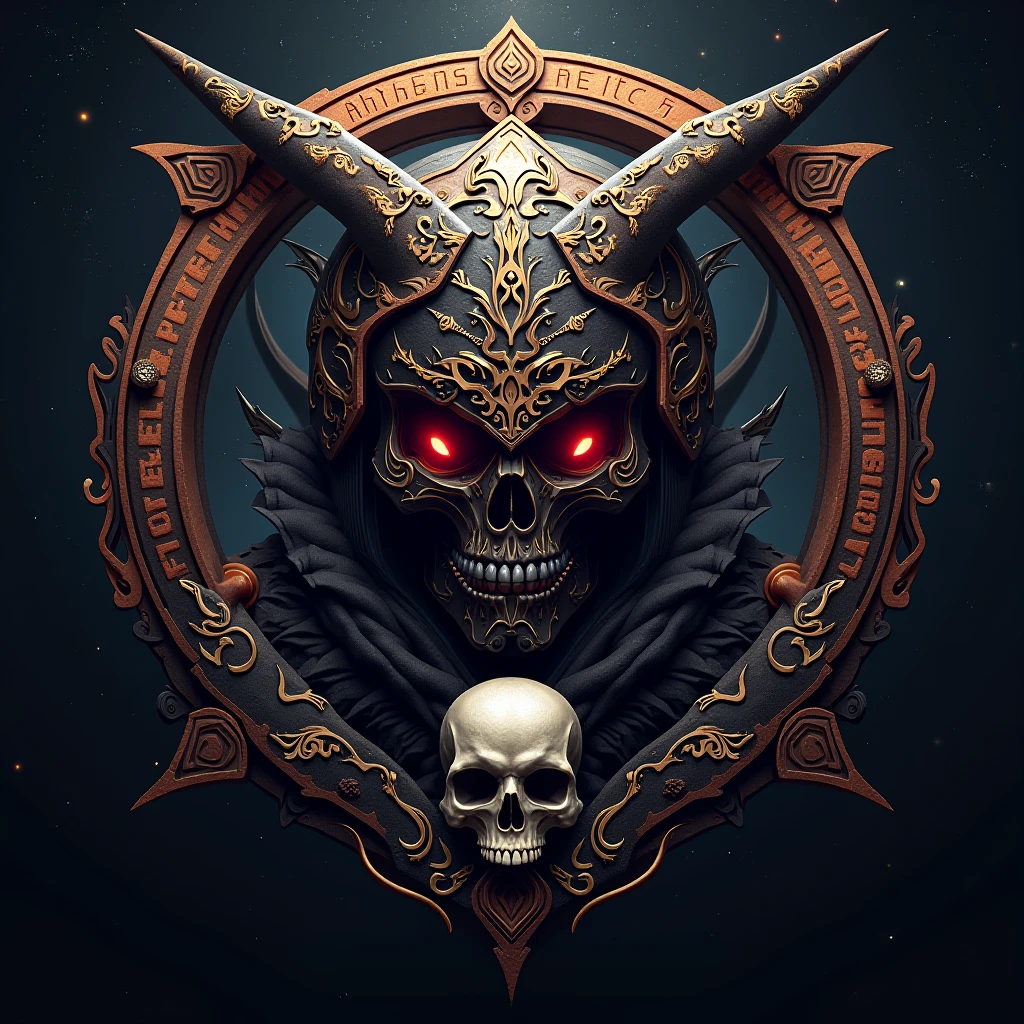 Create a full-body digital image in a three-dimensional style that combines elements of dark fantasy. Dynamic lighting that highlights intricate details. Sharp focus and a resolution of at least 4K will ensure a high-quality image. The black background with floating playing cards adds a touch of magic and mystery to the composition. The composition should be perfect. The style of the image should resemble a watercolor painting, with soft colors that enhance the dark and enigmatic atmosphere. The protagonist is a meticulously portrayed full-body clown, with a striking minimalist mask, free of ornaments or additional details, in a shiny silver color that conveys a mysterious and captivating smile, hiding the teeth. On the top of the mask, a large red jewel stands out. The clown wears a unique and minimalist black clown suit with white details, and a bat-winged hat that adds a touch of mystery..