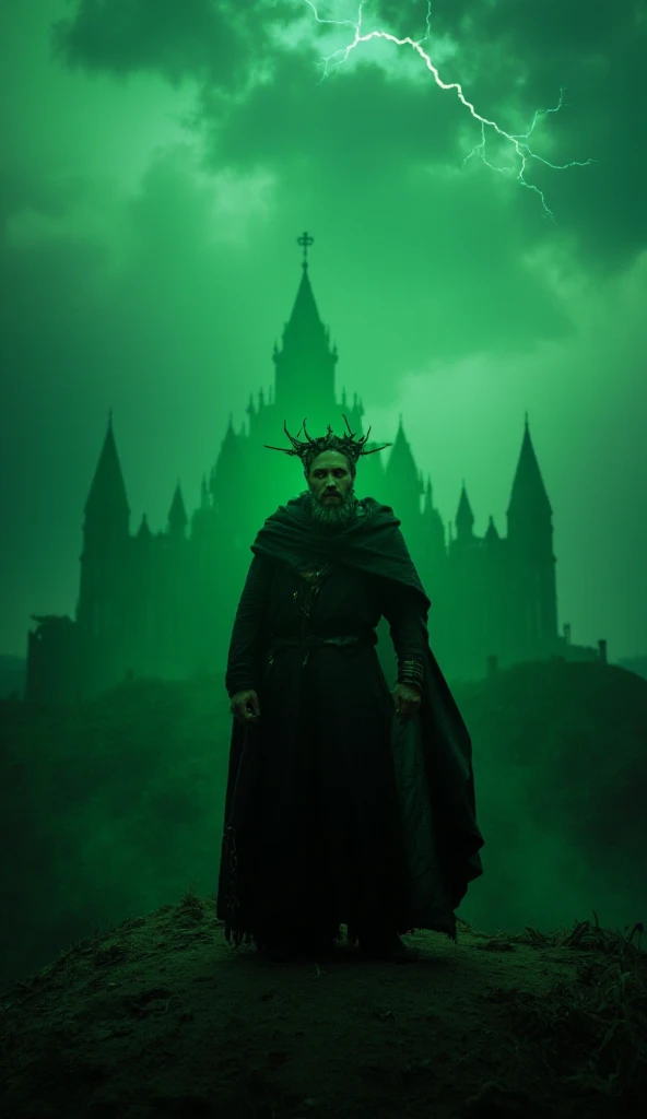 a (((wizard))) doing (((magic))) in 80sdarksouls style