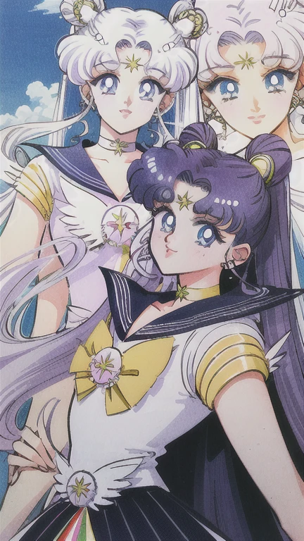 NSFW, ((beste-Qualit, 8K, tmasterpiece :1.3)), dramatic lighting, pretty woman, 1 girl, Sailor Moon, Detailed large eyes, tmasterpiece, breath taking, Viewer, Full growth in the frame, Long white hair, gray hairs, Two bundles on the head, pale skin, Odango hairstyle, Careful, ah high, Real water, White transparent wet lace lingerie, thongs, translucent open clothing, Wet, crystal clear water, The water is flowing, beautiful big breasts, sexypose, sexy expression, glossy skin, A crystal palace is visible in the background, Palace of Crystals, Crystals and crystal in the air and around the character, Beautiful flowers, Crystals glow