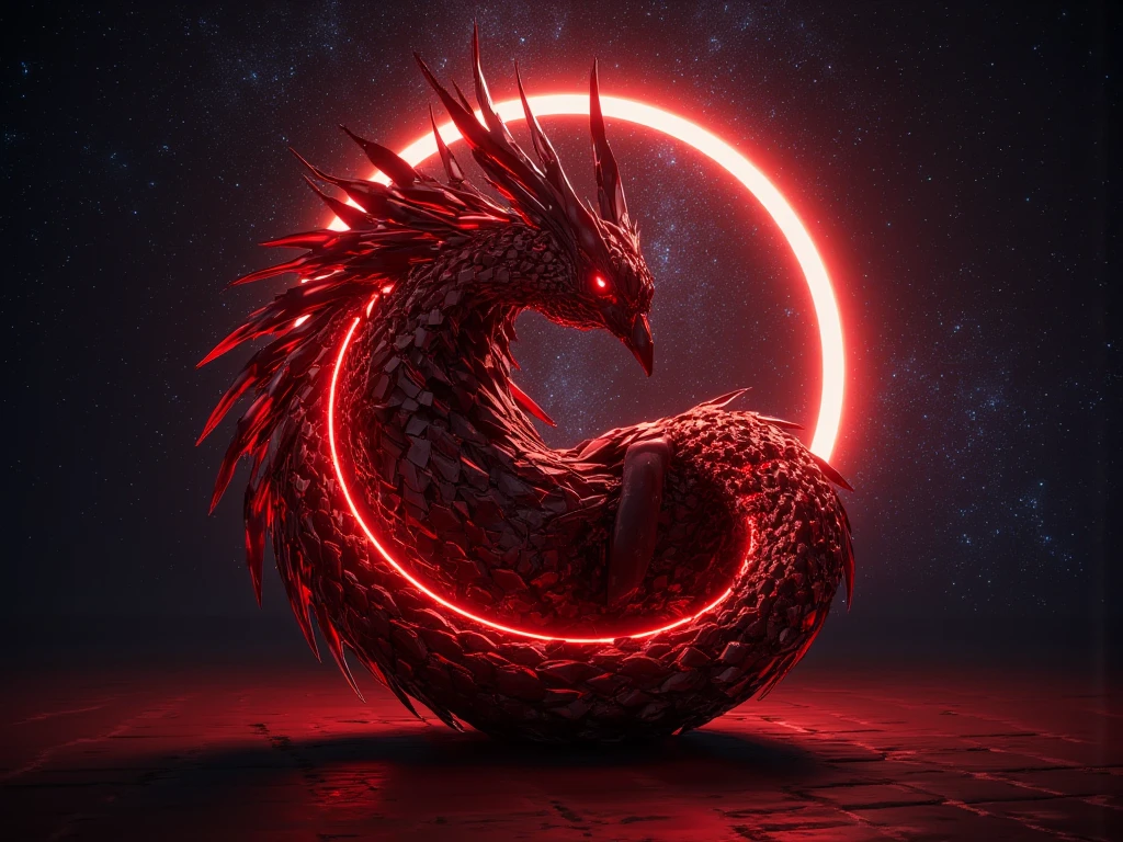 (best quality), (high detail), (high resolution), Scorpio zodiac, (neon red 1:1), astrology, mars and Hades, water sign, Scorpio HDR, 4k, 8K, 3D