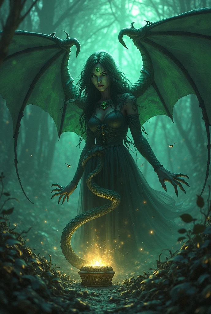 Female Lovecraftian Monstrous Divine Entity 