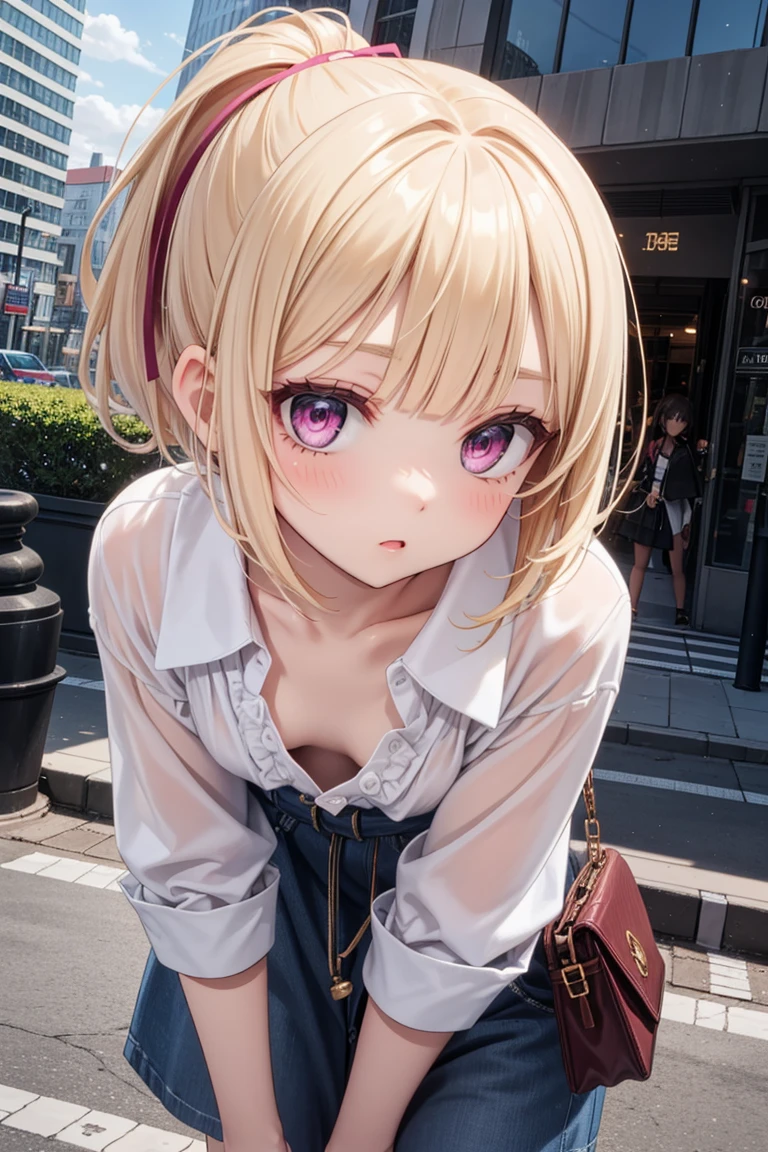 nsfw, masterpiece, (best quality:1.2), (sharp focus:1.2),, 1 girl, slim girl,, (blonde|light_yellow hair), cat ears,, detailed face, young|cute face, blush, evil smile,, natural breasts, thin arms,, white collared shirt with black tie, black choker,, in a modern office, indoor