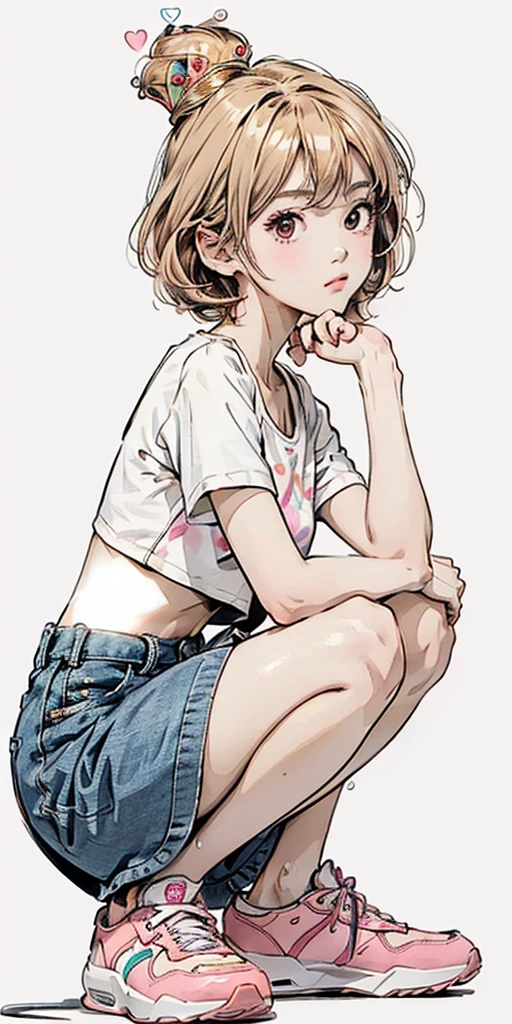 girl by Naoki Urasawa, best quality, masterpiece, Ultra high detail, 8k