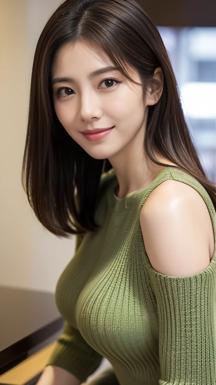1 girl, (Wearing a bright green cardigan:1.2), Very beautiful Japanese actress,
(RAW Photos, highest quality), (Realistic, Photorealistic:1.4), Tabletop, 
Very delicate and beautiful, Very detailed, 2k wallpaper, wonderful, 
finely, Very detailed CG Unity 8K 壁紙, Very detailed, High resolution, Soft Light, 
Beautiful detailed girl, Very detailed目と顔, Beautiful and detailed nose, finely beautiful eyes, Cinema Lighting, 
(Commemorative photo taken at the Uyuni Salt Flats:1.4), 
Complete Anatomy, Slender body, small, smile,
Pan Focus(16k, RAW Photos, highest quality, High resolution, ), （I can see a little bit of nipple swelling through my clothes.）High-definition RAW color photos, Professional photos, (Layered silhouette: 1.2), Complex patterns, , (Realisticな, photoRealisticな: 1.3), ( Japanese Girls), , Big breasts Very firm breasts、Non-sagging breasts、Showing cleavage。Too much exposure、（NSFW）Shine, (Detailed face: 1.2), (masterpiece: 1.5),Fine-grained beautiful skin, (cute:1.2), (sexy) (highest quality :1.2),((A girl, 1 girl : 1.3), solo, solo focus))、(One head according to human anatomy、Two Arms、Two Legs、Five Fingers)
「No deformed or unnatural body parts,A completely normal human body type」「A depiction of a woman that is faithful to human anatomy」、(A representation of a healthy, balanced and vibrant woman)
