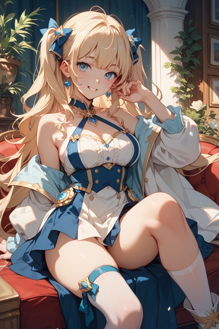 golden hair、a beautiful woman with big eyes、 is elegant、 clear、Young lady、is shy、is opening its mouth、Glare、opens her legs、 sexy、Estrus、or,、in p、Drunk、sweaty、naked、covered with semen、white room、masturbate、sit