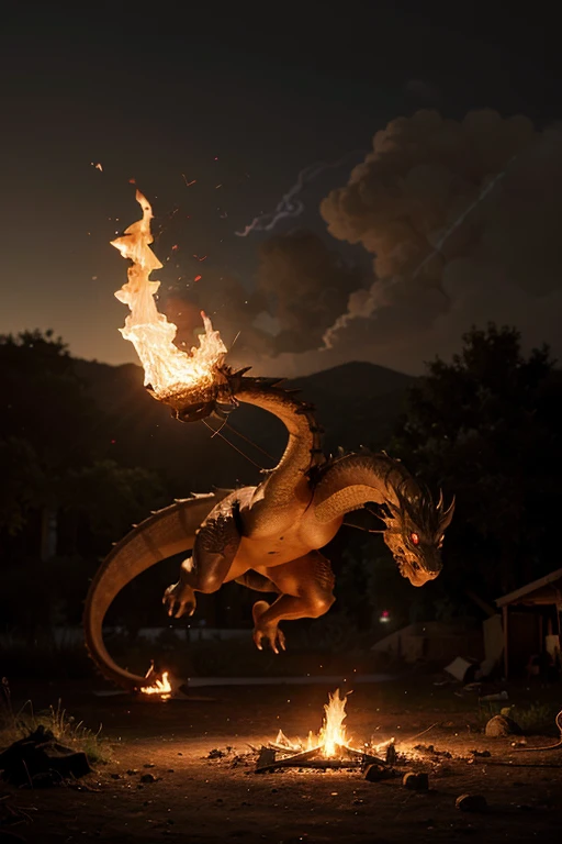 A lightning fury dragon from the dragon movie