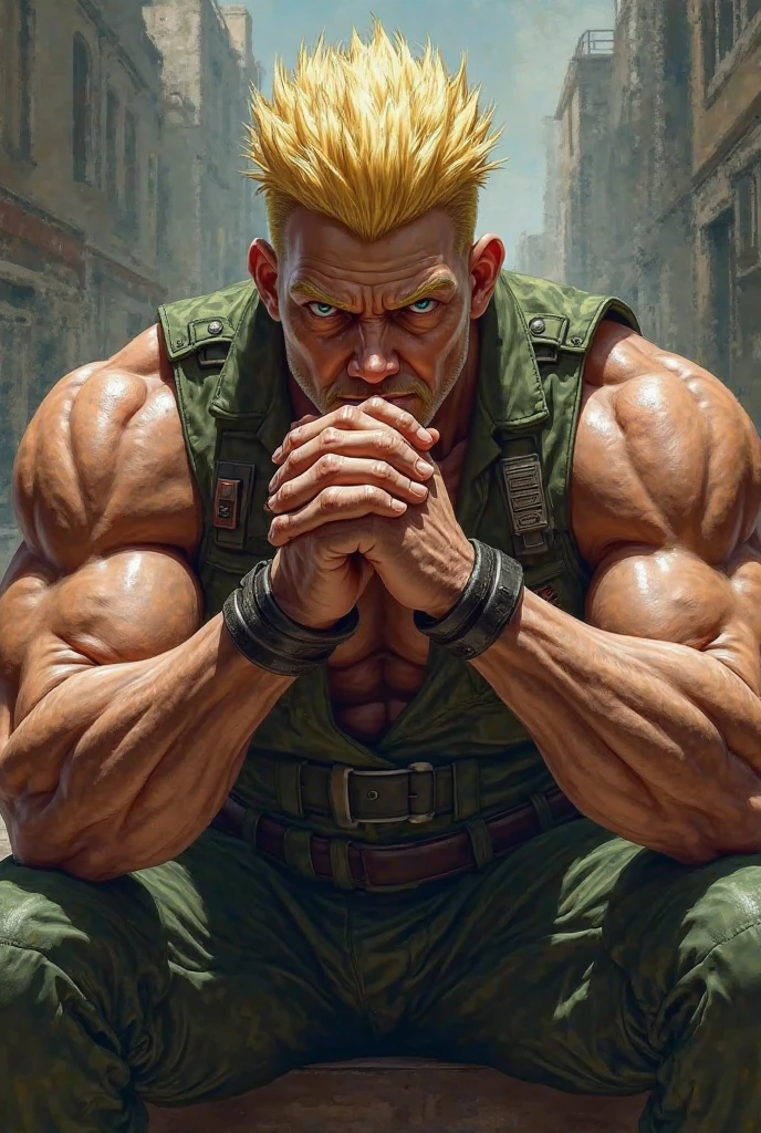 Nsfw , naked,8k, high quality , detailed face , detailed fingers ,detailed muscles,  stephen amell as green arrow , totally naked , no cloth, showing balls and a hard cock, , showing a dark blond short hair , a thick facial hair , hard nipples, ,hunk and handsome, shooting with his bow and arrow toward the enemy , with the quiver on his back full of arrows on the roof , spread legs 