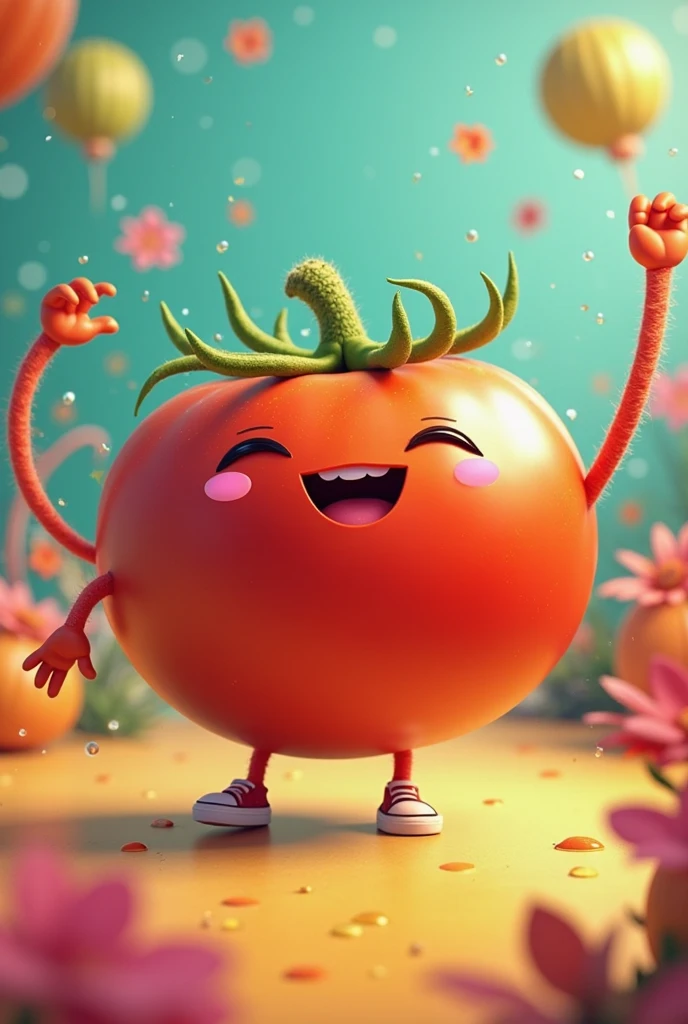 Minecraft living tomato mob