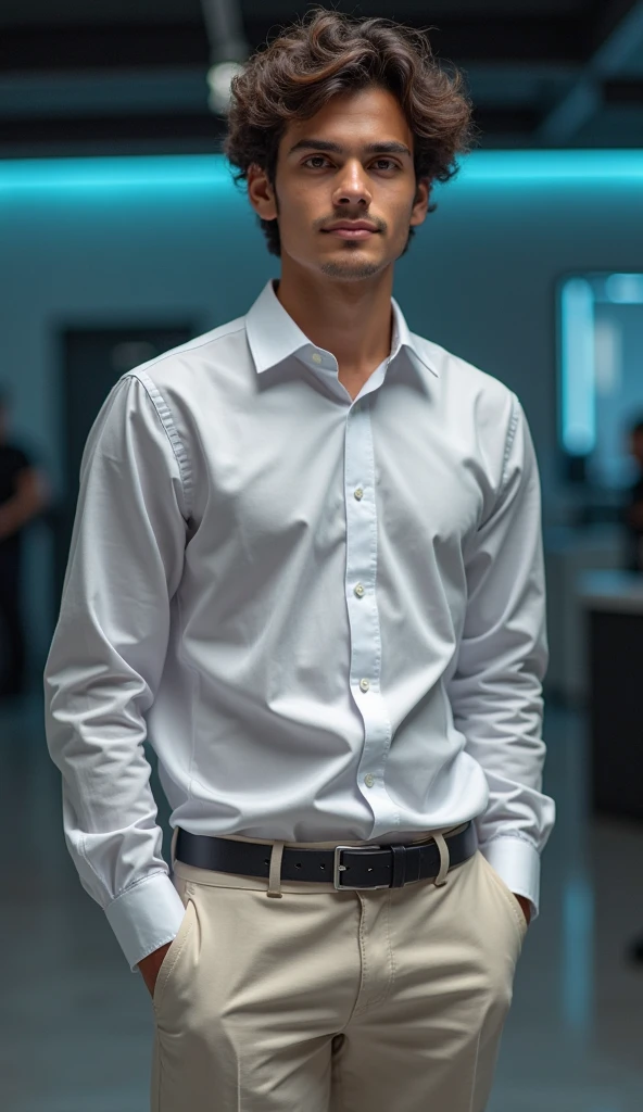 Thai person,45 years old,fit,long sleeve shirt,dark blue,Tie, The body looks great.,
handsome,cool,Office,soft light, Masterpiece, best quality, 8K, dslr, Film texture,Fujifilm XT3 photorealism by midjourney and greg rutkowski