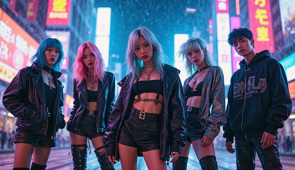 Make a Kpop group
