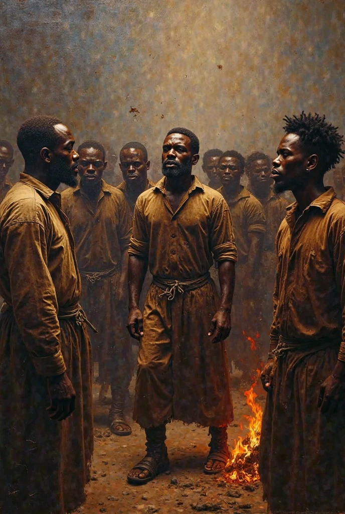 Slaves whispering and whispering