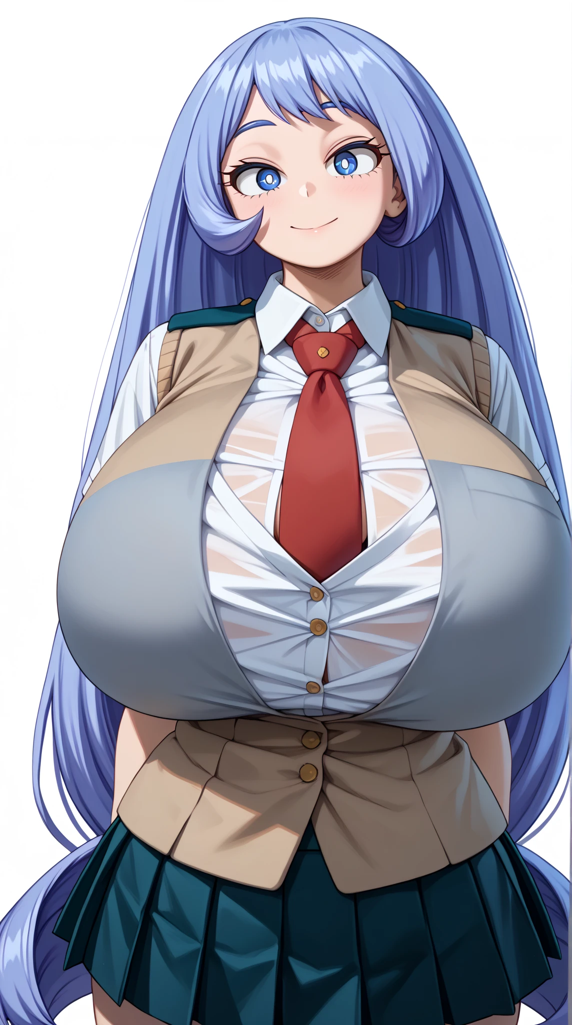 1girl, blue hair, pale skin, bimbo, huge tits,(((gyaru))), ((((completed naked)))), mature, adult, milf, wide hips, plump, hourglass body, looking at viewer, suggestive, lewd, cute, big eyes, ero, ecchi, nipples, pussy line, ((huge_nipples)),
Score_9,Score_8,score_7_up,source_anime, rating_questionable,