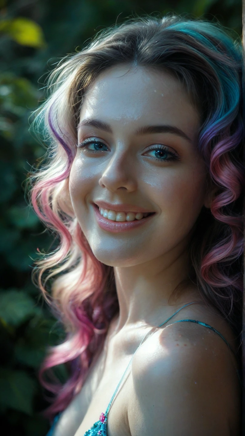 10 year old Russian child girl with long BLONDE hair, close up, PORTRAIT, purple ice cream on a toothpick on a white background, purple, some purple, purple neon colors, neon purple, purple. smooth leg, neon purple, ice cream, ice cream cone, unknown, purple hue, ((purple)), color purple and blue, purple drunk, grape, ultraviolet colors, purple color, purple tubes, 1 0 0, 100
