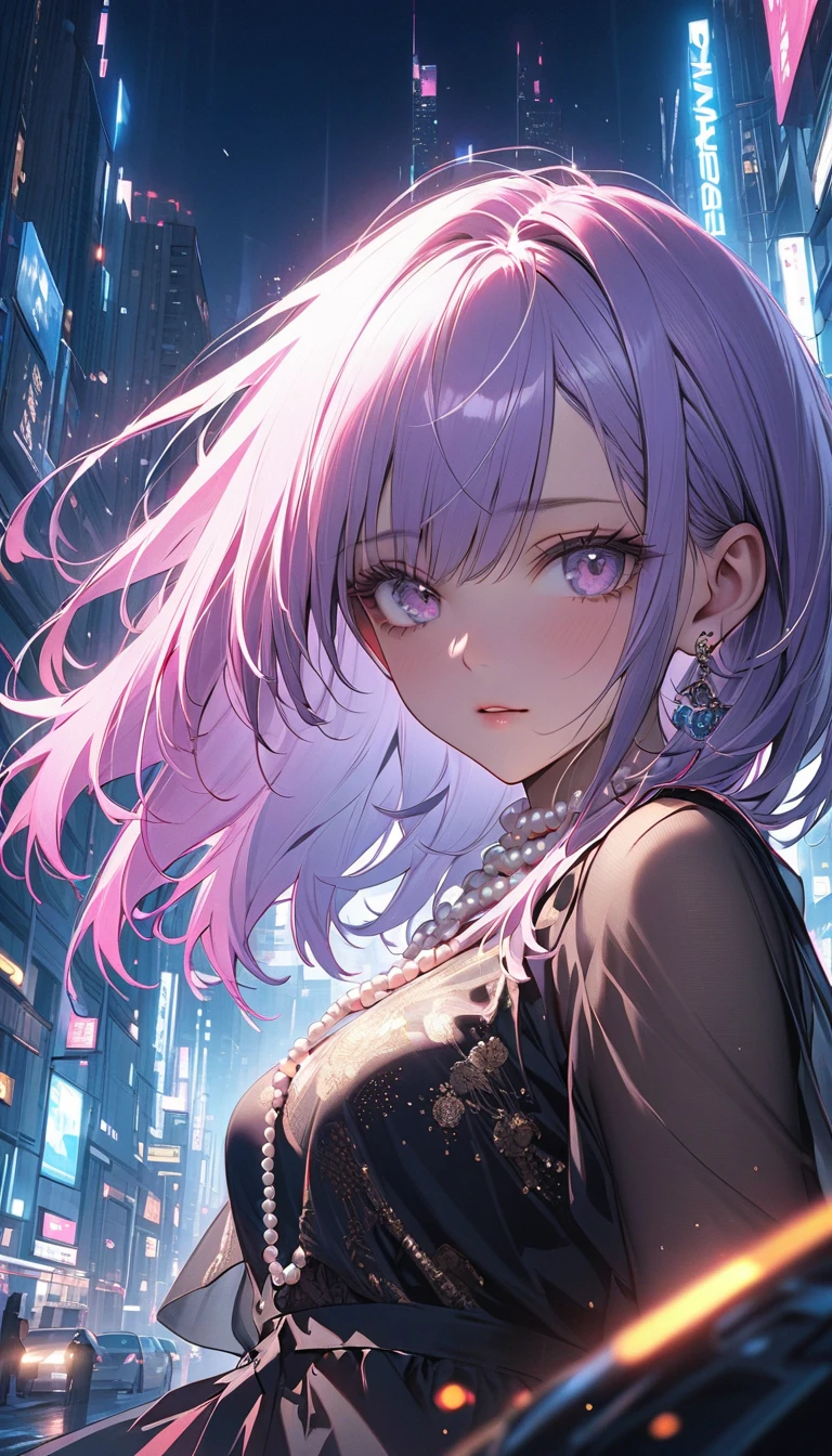 scene:0.9, (masterpiece), highest quality, (((Super detailed, 8K quality))), looking at the viewer,,hair above one eye, red eyes, clear eyes, choker, neon shirt, purple pirate costume,captain's hat、Cloak in military uniform,sea tribe, shineing grafiti, shineing tattoos, shine, neon light, Black light,anime style, movieポートレート写真, 1 female, Full body Esbian,blue eye background, naval battle、big and full breasts, anger, (scarlet hair), long hair, purple eyes, wearing a short black dress, (natural skin texture vivid details, surreal, (realistic detailed eyes, natural skin texture, realistic facial details), soft and dramatic lighting, Depth of written boundary, Bokeh, vivid details, surreal, 35mm movie, hazy blur, movie,lipstick, ear piercing, eye shadow, hoop earrings, red pink lips, 多色のred eyes, purple theme,Wear an iridescent aura,beautiful eyes,,bold pose、decide on a pose,upper ponytail,hanging bangs
