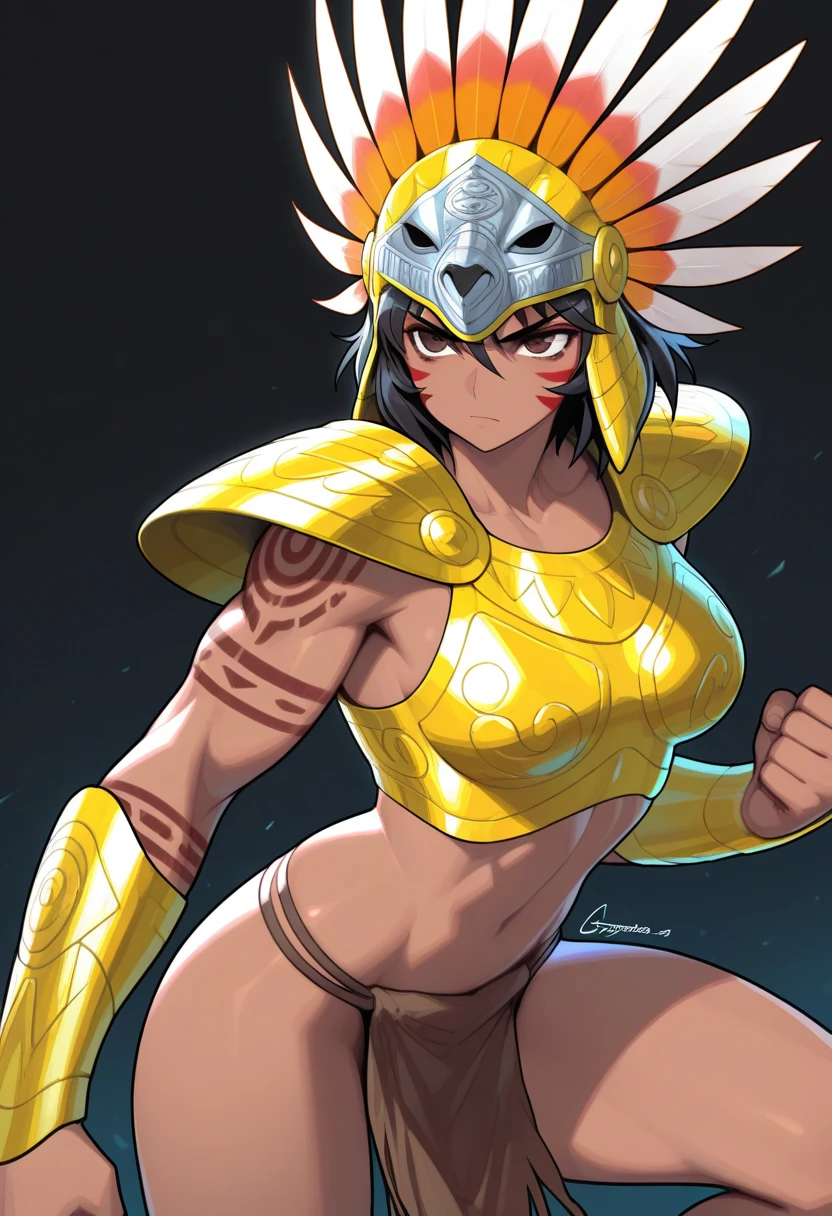 8k full body view 1woman, ((body made of glowing energy:1.4)), amber skin, (choco skin:1.3), (big hair woman:1.4), ((super saiyan hair:1.4)) ((stands confident)), ((side view)), highly detailed, ((large ass:1.2)), ((gigantic breasts:1.1)), majestic, (((electrical energy))),(leotard), digital photography, (masterpiece, sidelighting, intricate details)
