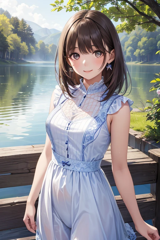  (((SFW:1.5)))、Girl In The Garden, transparent, Blend into the background, Moderate:oil, Fine grain, Detailed lips, Highly detailed face, Long eyelashes, Natural Beauty, Peaceful atmosphere, Surrounded by flowers, Soft sunlight, Warm tones, High resolution, Vibrant colors, Bokeh、