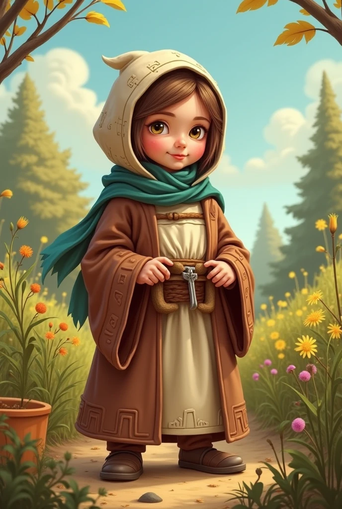 very realistic, superb resolution, ultra high definition, hyper detailed, extremely sharp, masterpiece, good composition, cinematic shot, light mapping, centered well, full body, product of imagination, the little match girl, matching shiny intricate eyes, rundown slums of medieval town in background, winter season, snow, night, sitting on ground, warming in the tiny flame of a single lit match she holds in hand, very worn medieval clothes, headscarf, alone, freezing, gloomy atmosphere, saddening scene