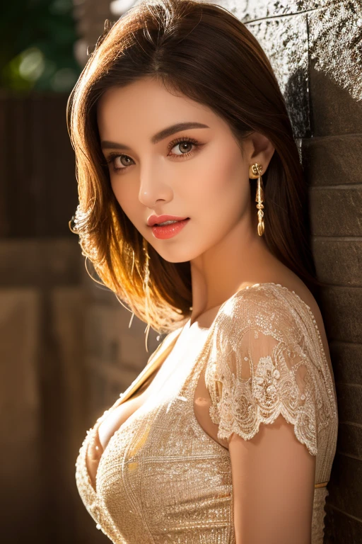 a girl wearing a sparkling bodycon dress, beautiful detailed eyes, beautiful detailed lips, extremely detailed eyes and face, long eyelashes, high heels, confident expression, posing gracefully, (best quality,4k,8k,highres,masterpiece:1.2),ultra-detailed,(realistic,photorealistic,photo-realistic:1.37),studio lighting,vivid colors,seamless,elegant,glamorous,fashion portrait
