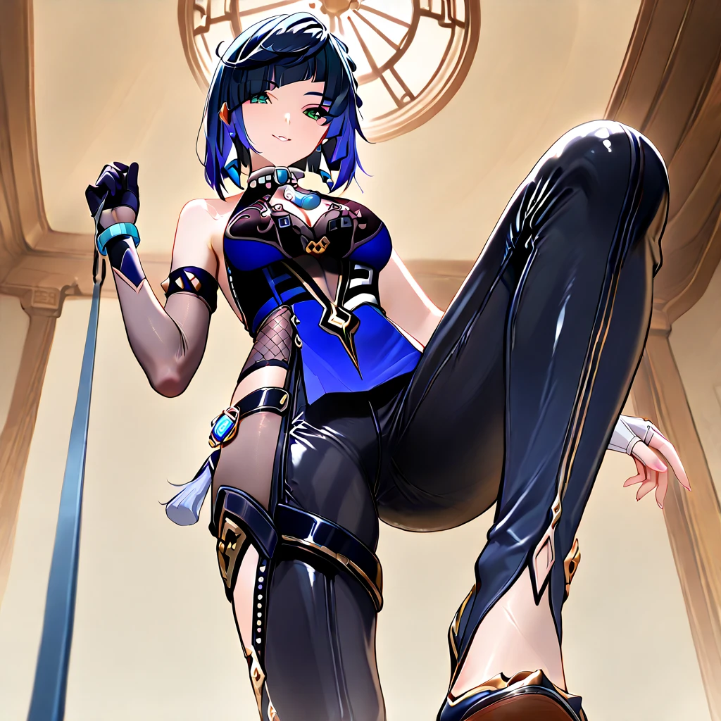 Femboy, off the sholder coat, short pants, wizard, full body, concept art ,tight shirt