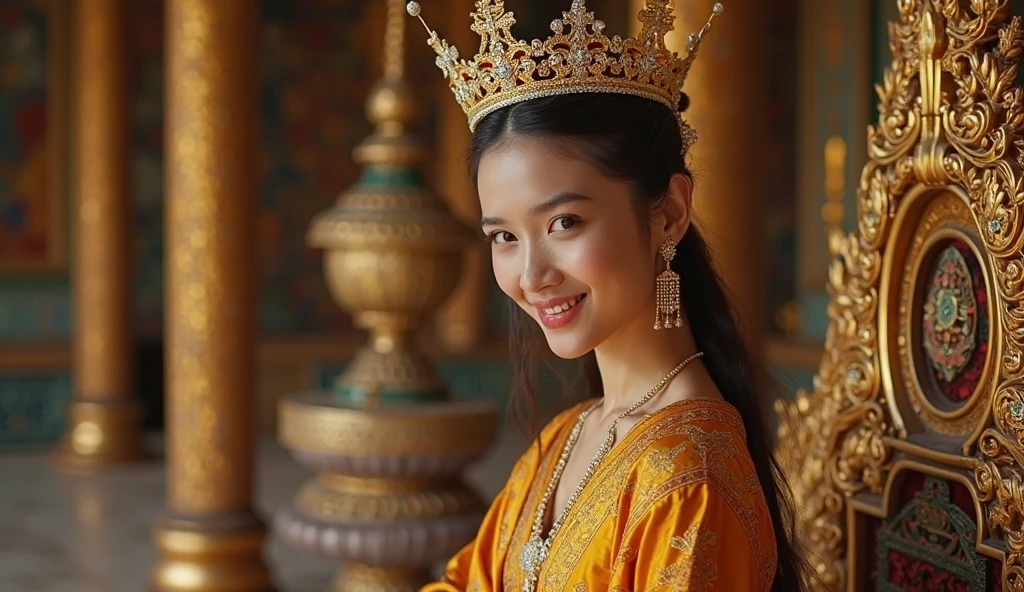 1girl in、top-quality、masterpiece、超A high resolution、(Photorealsitic:1.4)、Raw photo、Deities々Goddess Sibit、(Face of 15 year old beautiful girl)、Straight long hair、glowy skin、Dramatic、(Golden See-Through Competition Swimwear)、(Golden transparent fluttering robe)、(Golden Buddha Statue)、(Golden Guanyin Bodhisattva Statue)、((Golden Very Small Tiara))、(Pray)(Standing whole body)、((delicate finger、Delicate hand))、(delicate paws)、(large full breasts、Clean raised bust)、(Rocket Tits)、((Golden garter stockings))、((Golden Ancient Greek Temple))(Golden wall decorated with gold)、(Blur the background)、(One boob is visible、large areola is visible、 to stand)、(Woman Praying)、(Pray with Your Hands Together)、Full body、standingn、Pray with Your Hands Together、delicated face、Delicate hand、delicate paws、Anatomy Body、goddes、