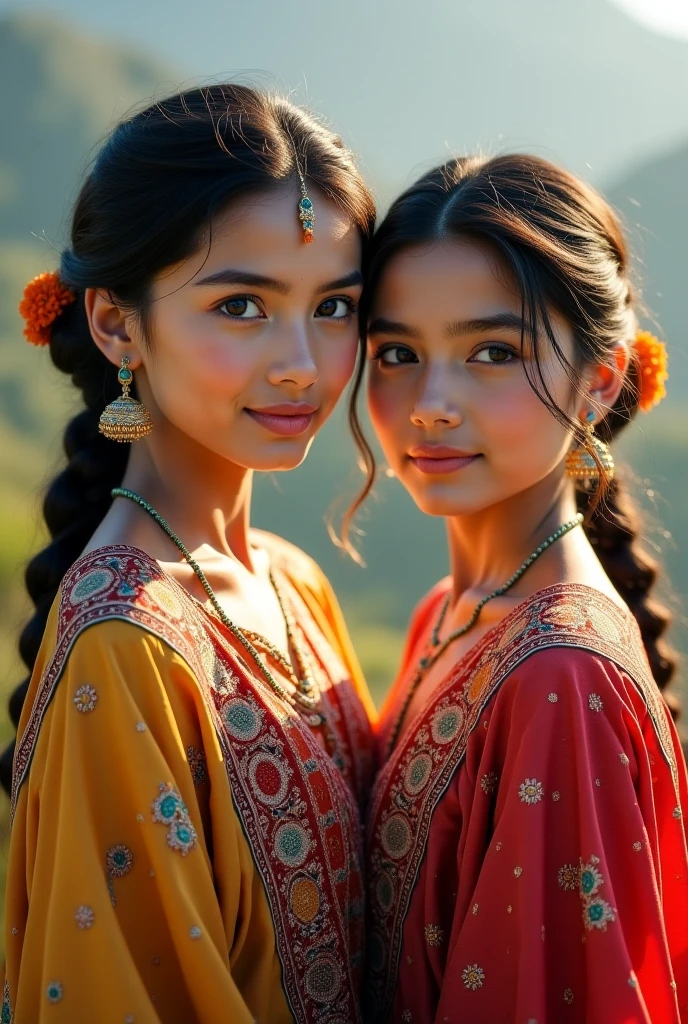 Cute Nepali women