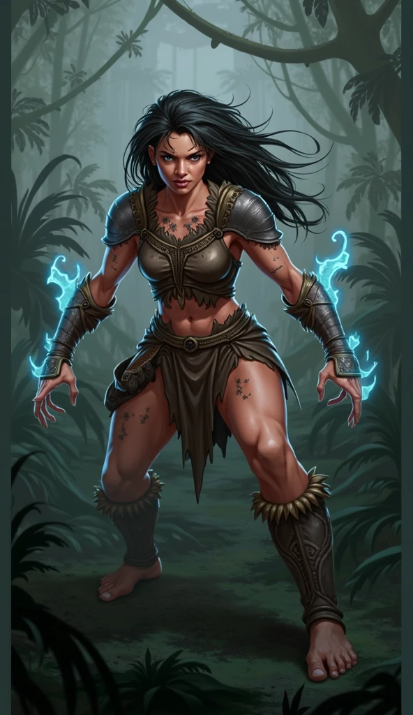 Female orc mage