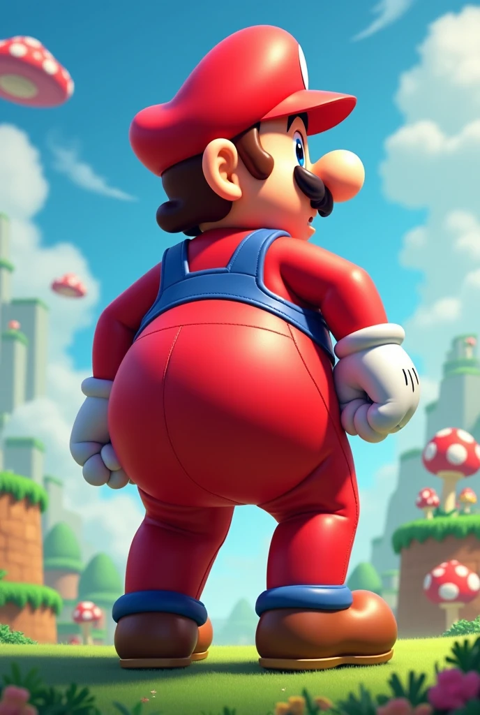 girls showing their s in red and green pant dressed as Mario and Luigi hot in doggy position with very small clothes