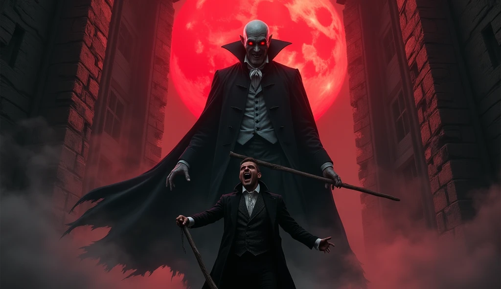 (masterpiece、top-quality)、Horror middle-aged man、wears a suit、Character Painting、terrifying、Artwork in the style of Gwise、、epic exquisite character art、Stunning character art、pixiv artstation