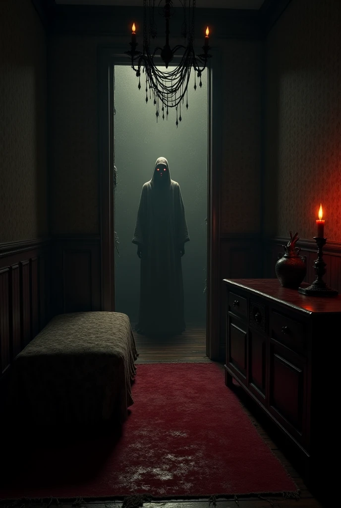 Haunted House,Eerie Forest,Ghostly Encounter,Abandoned Asylum,Creepy Doll,Sinister Shadows,Demonic Possession,Haunted Dollhouse,Cursed Mirror,Grim Reaper,Poltergeist Activity,Zombie Apocalypse,Ghastly Graveyard,,Malevolent Spirits,Blood Moon