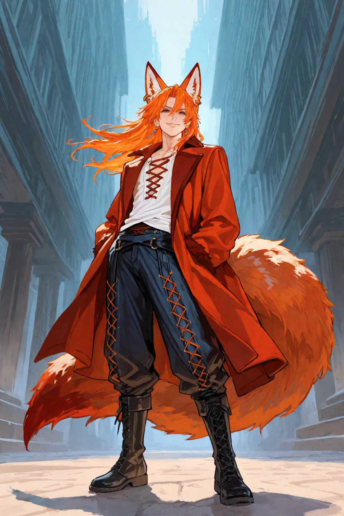 ((Barefoot furry character, full body, sharp image, focus image, furry female, plantigrade)), (((long red hair)))

There is no time,
There's no space, there's no death,
There's no life, no more fear
For those who have chose to adhere.
The divine will continue our job
When the Greatest of Wars
Has destroyed all that's left
Of our world.
Our vessels in the sky
Built of living fibre,
What we've made will never die
In the Earth on Fire
Our knowledge, our lord
Safely locked inside those
Whose minds perish never more
Changing flesh as their clothes.
Time will go, the seeds will flourish in the soil
A new world brings a new round of the coil...

BREAK, ((science-fiction scenery)), ((hi-tech civilization)), intricate details, highly detailed, extreme detail, fine art, best quality, highres, (detailed face:1.5), ((full_body)), UHD, (((perfect hands))), low light