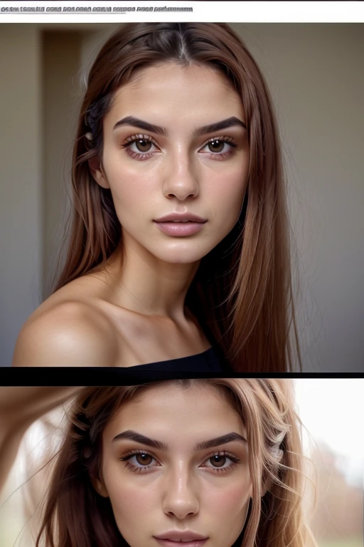 mulher arafed com regata e calcinha combinando, longos cabelos loiros, Menina sexy com olhos azuis, Retrato Sophie Mudd, cabelos loiros e olhos grandes, selfie de uma jovem mulher, Camera eyes, Violeta Myers, sem maquiagem, Maquiagem natural, staring directly at camera, With my hand in my mouth scared, Rosto com Artgram, Maquiagem sutil, Great full body photo, no quarto, clivagem, Seios grandes, Retrato Maddy Burciaga, Realista