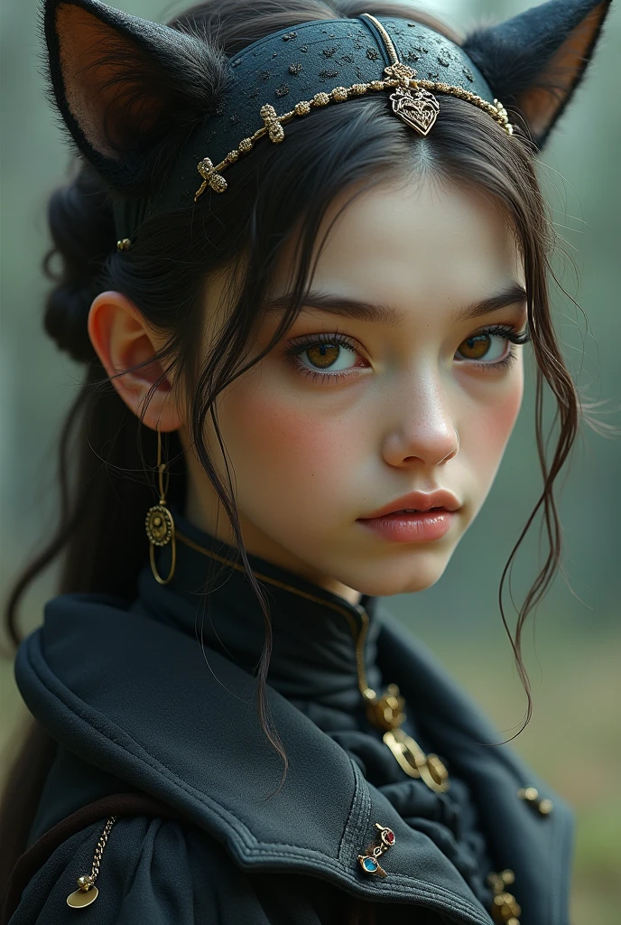 Beautiful caucasian girl, Photorealistic face, cinematic lighting, artstation Artgerm by Daniel Merriam, Alphonse Mucha, and Greg Rutkowski