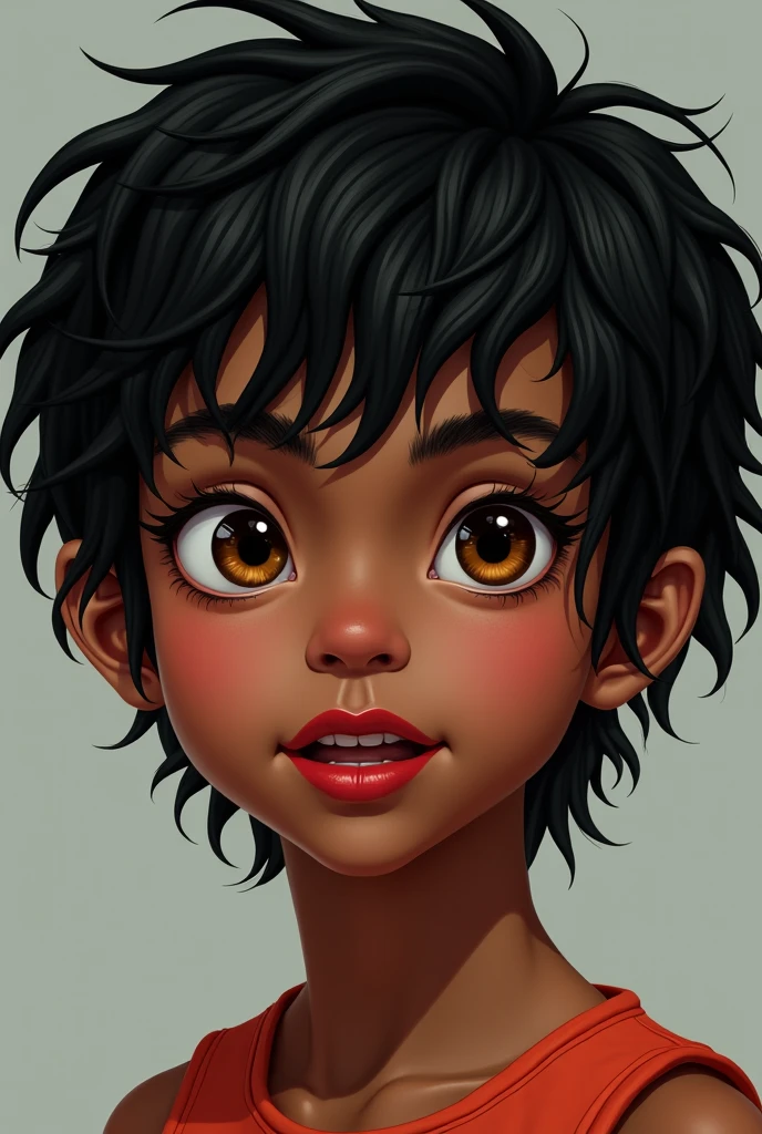 portrait of cutest black Michael Jackson baby illustration, artstation, CGI_Animation --auto --s2