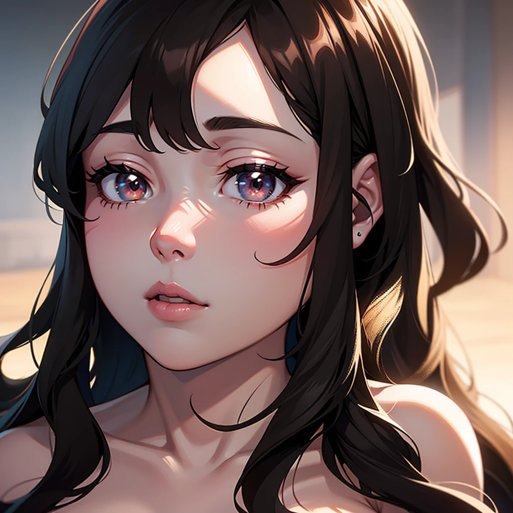 ((masterpiece)),(best quality),official art,extremely delicate and beautiful,extremely detailed CG,unity 8k wallpaper,ultra detailed,beautiful detailed eyes,extremely detailed face,BREAK,
1girl,solo,large breasts,looking up viewer,from above, (breasts focus,full face blush:1.2) ,indoors,BREAK,