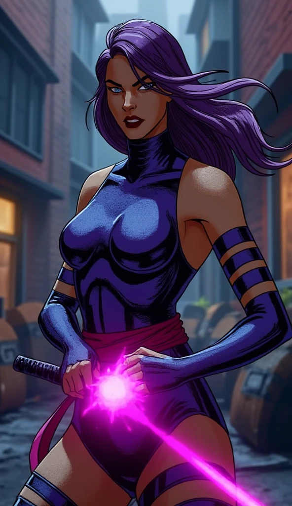 Psylocke Marvel wwe