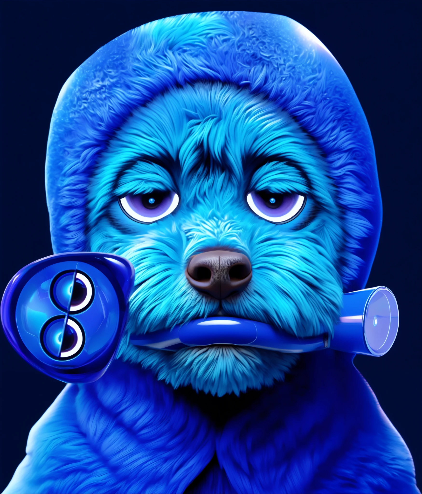 3d style, simplified design, 3d render, glossy texture, smooth 3d model, multiple light sources, rim light, sharp post effects render, (glossy plastic texture with multiple big light probe refractions), perfect cgi, smooth silhouette, high intensity refraction, (super glossy material), most beautiful vfx , blue background, plastic refractions, realistic, 4k, high resolution, rim light, photo shoot, commercial photo, profile shot, 4k, rim light, high resolution, 4k, glossy texture, smooth 3d model, multiple light sources, rim light, sharp post effects render, (glossy metallic texture with multiple big light probe refractions), perfect cgi, cgi art created only with gradients, smooth silhouette, high intensity refraction, (super glossy chrome material), most beautiful vfx, blue background, chrome metal refractions, multiple light sources, rim light, sharp post effects render, perfect cgi, digital art, detailed digital art, reflective, best quality, 4k, masterpiece:1.2, ultra-detailed, realistic, vivid colors, dark and moody lighting, The image of the highest quality, ensuring every detail is showcased perfectly. It in 4k resolution, allowing viewers to immerse themselves in the richness of the colors and intricate details. The realistic rendering. under the spotlight, reflecting, high-resolution image, realistic rendering, dark background, and rim light photorealistic