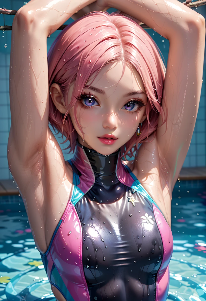Sage valorant with pink one piece outfit