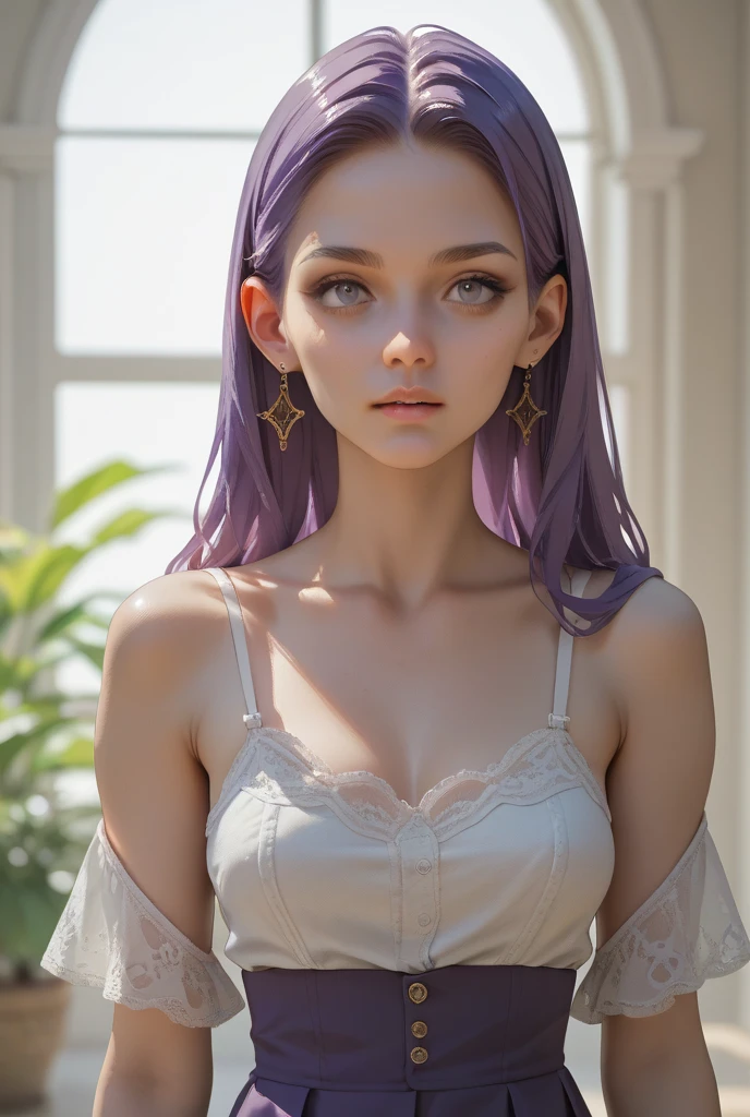 shokokomidef, purple hair, purple eyes, long hair,
looking at viewer, blush, bangs, towel, collarbone, breasts, naked towel, bare shoulders, upper body, warm light, hotsprings
masterpiece, best quality, clear eyes, perfect eyes