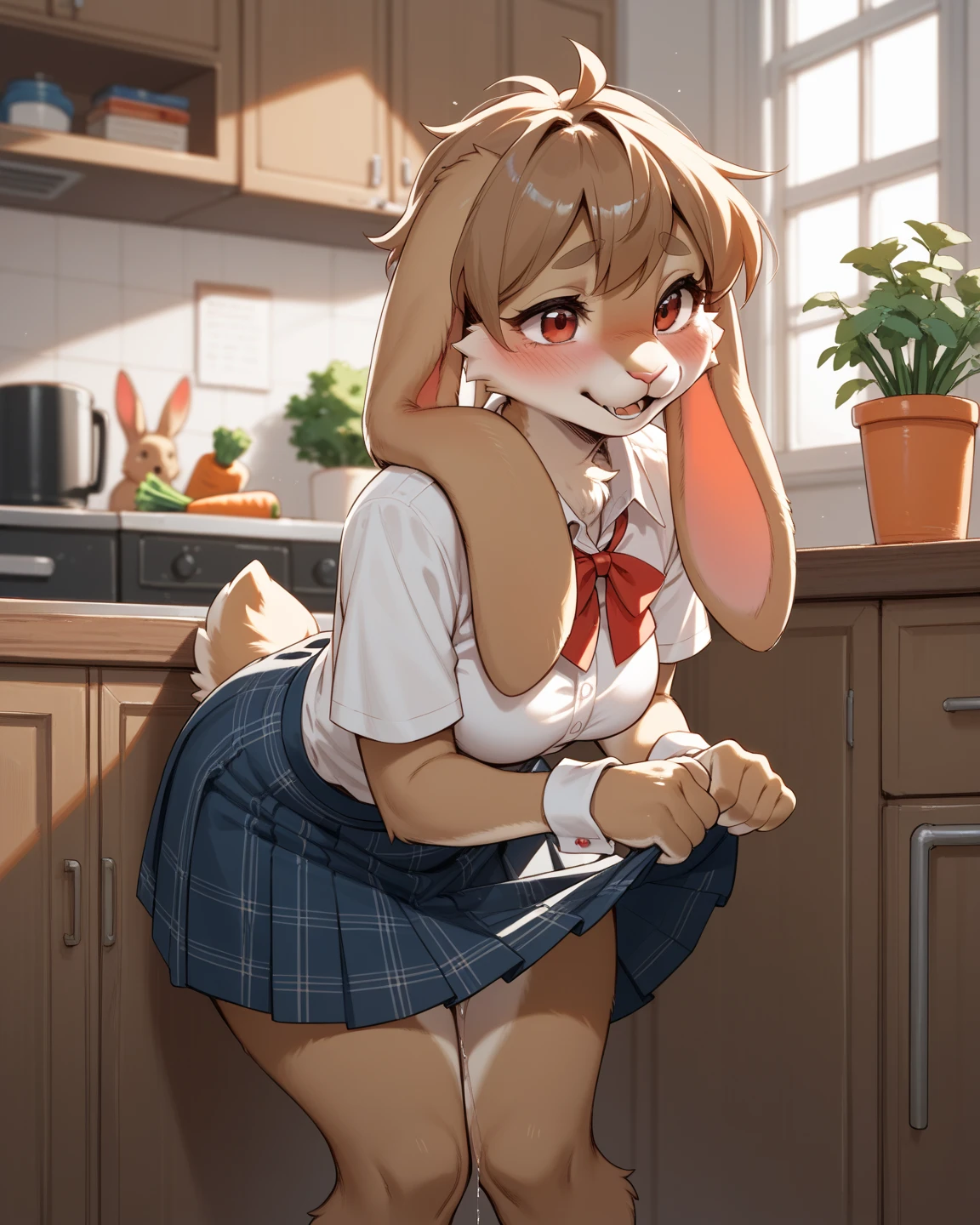 girl、cute、Completely naked、Full nudity、Bunny ears、Embarrassed face、tears、School classroom、Lots of school desks、Ahegao、first round、Lock、bukkake、whole body、Tattoo、Spread your legs、tits、condom belt、