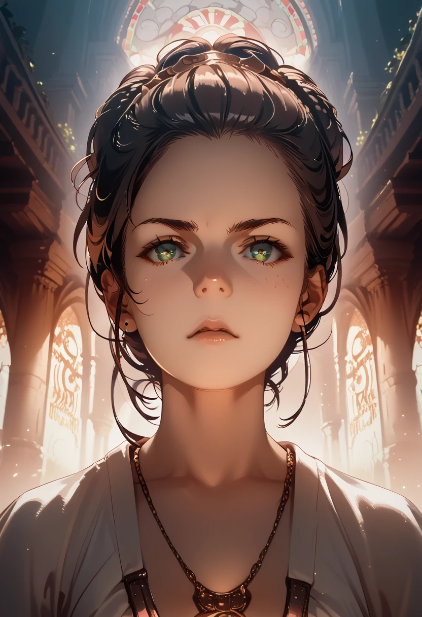Imagine Mikoto Misaka dressed like princess leia in a shy and awkward pose; BREAK: quality\(8k,wallpaper of extremely detailed CG unit, high resolution, top-quality, top-quality, increase the resolution, best quality, highly detailed, the wallpaper, golden ratio, high saturation realism, vibrant colors, dramatic lighting, persuasive storytelling, atmospheric scenery, captivating visuals, intricate details, strong emotions, dreamlike world\),(dynamic angle:1.4); front view; a captivating image of a beautiful goddess.