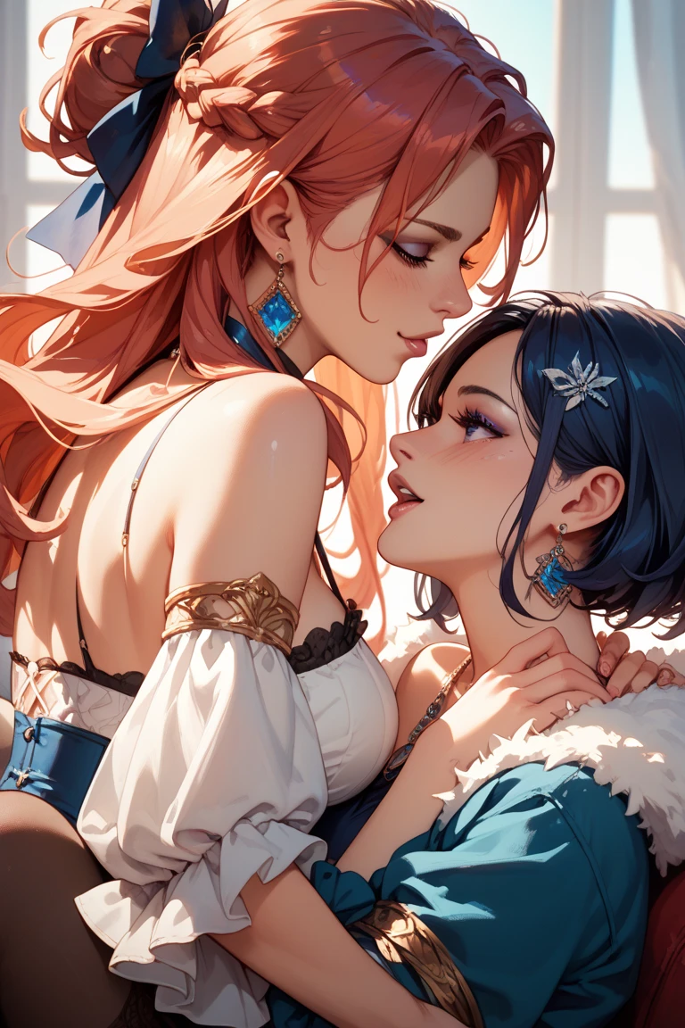 2 girls