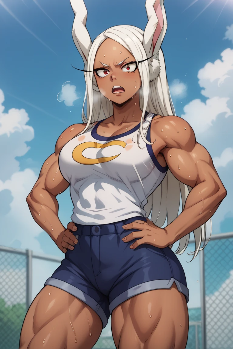 Mirko, Toned body, big legs and thighs, medium large and wide tits, fat crotch, Wide hips, huge hips, fat crotch hinchada grande