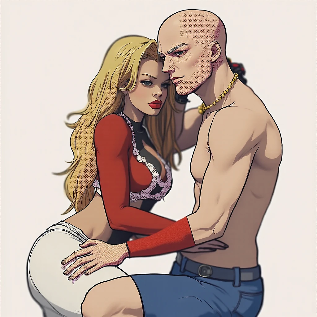 Hot sex beautiful milf having sex liplock passionate kiss with fat ugly old man , hoops earrings,big breasts, nipple piercings, lipstick,pink hair