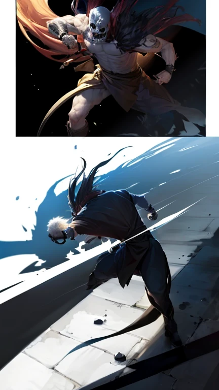 Double,shoulder to shoulder,beast ear,a young man and a woman,Ghost Slayer's Blade